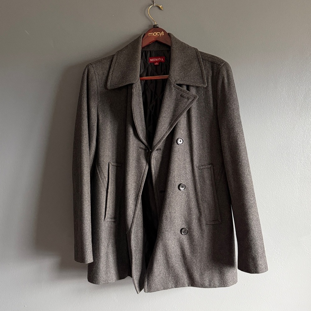 Merona Charcoal Pea Coat